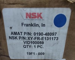 NSK XY-FR-E131173 AMAT P/n: 0190-48097 SLIDER