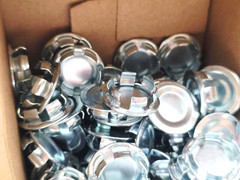 Box of 100 Steel City BL-111 1/2″ Steel-Zinc Plated Snap In Knockout Seals UH-OH
