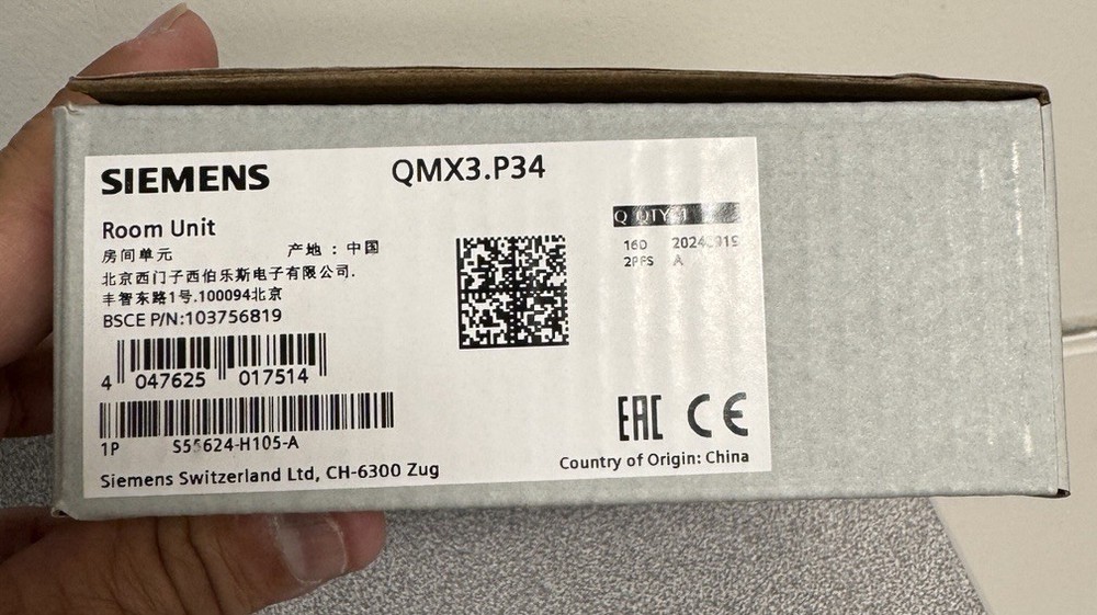 SIEMENS QMX3.P34 / QMX3P34 (BRAND NEW)