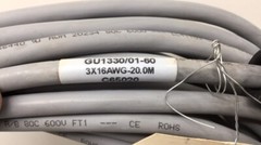 Grob 1297211 Cable Assembly 230005731/10 ANF18/MP-102 GU1330/01-60-3X16AWG-20.0M