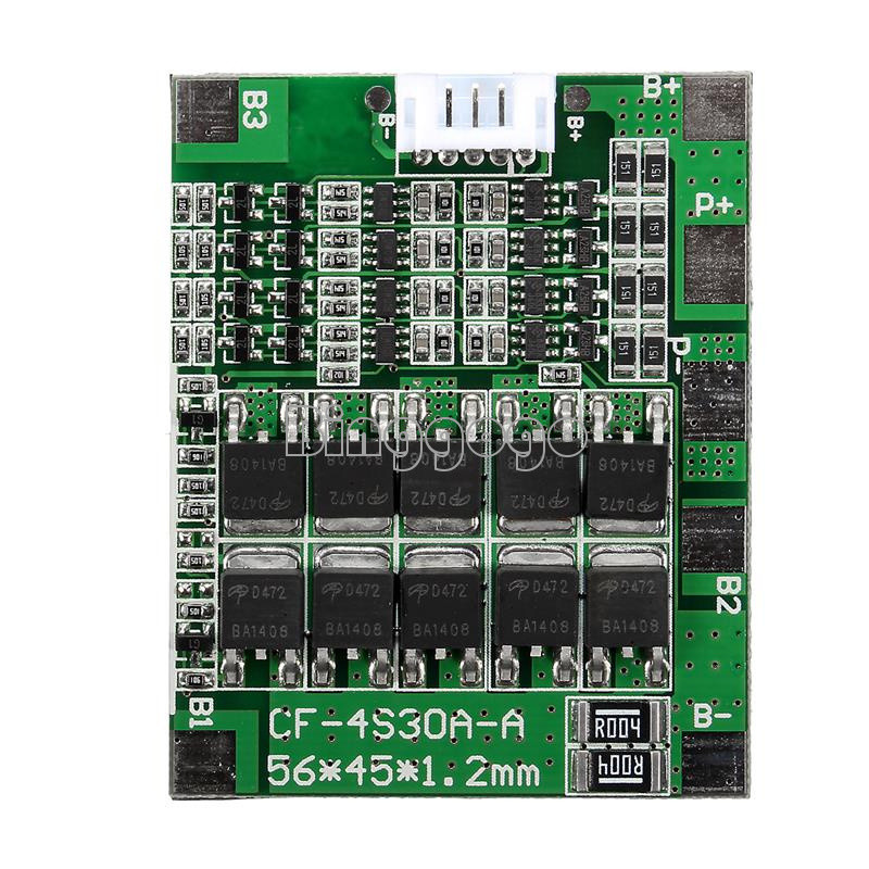 1pcs 3S 4S BMS PCB protection board for Li-ion lithium battery cell New