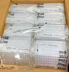 New Corning 3598 TC Treated 96-Well Cell Cluster Flat Bottom w/Lid 90/CS A9C
