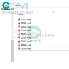 DC6-35V Voice MP3 Playback Control Module 9-way One-On-One Trigger Audio Board