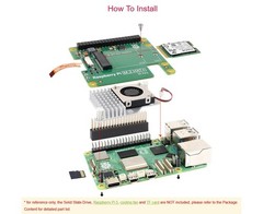 Official Pi PCIe to M.2 HAT for Raspberry 5, + HAT+ Board Only