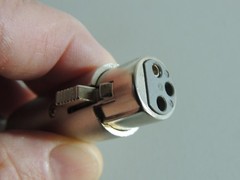 New Philmore 30-662-Mini XLR Male to Standard XLR Female Adapter