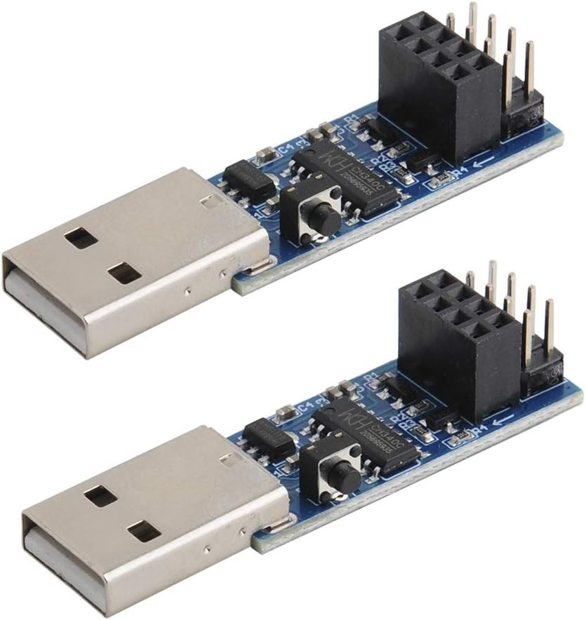 Effortless Programming with 2PCS CH340C USB WiFi Downloader for ESP Modules