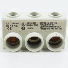 Siemens 3RV1915-5A 3-Phase Supply Terminal Busbar 63A 690V For S0 & S00 Lot/5