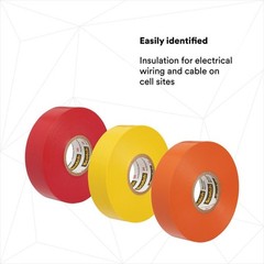 Scotch Electrical Tape Rainbow Pack: 3/4″ x 66 ft. (Rainbow Colors) 9 Rolls