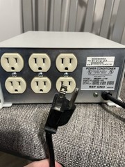 POWERVAR 61072-23 POWER CONDITIONER Supply 6.0 120V ABC600-11 Emergency Ref Gnd