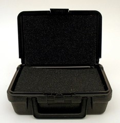 108 – PLATT LUGGAGE – BLOW MOLDED CASE – Exterior Dimensions (L x W x D): 8 1/2″