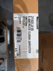 Hubbell 8.4kV MCOV Elbow Arrester, 215ELA10 ^