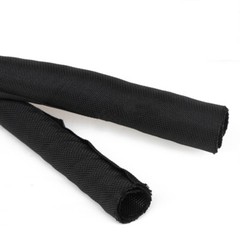 Split Braided Sleeving Loom Tube Cable Wire Harnessing Sheathing 5Colours 5-60mm
