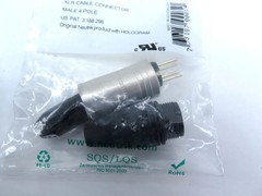 Neutrik NC4MXX 4 Pin Male XLR Cable Connector LOT OF 2