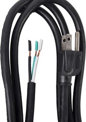 3-Wire Power Cord 3 ft 16 AWG 13A/125V AC For all Aerator Pumps & Compressors