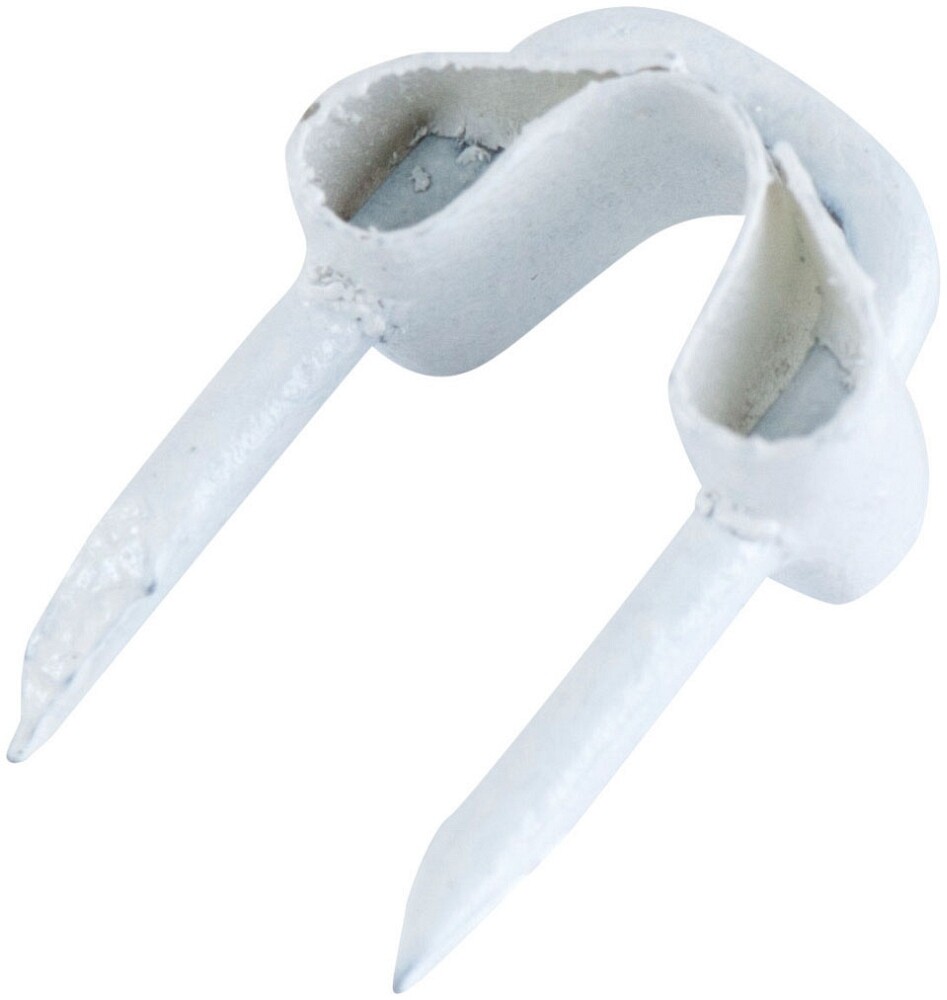 Gardner Bender MSW-1540, White, Steel, Low Voltage, Wire Staple, 1 pc