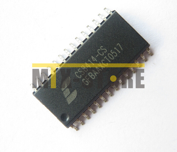 1pcs CS8414 CS8414-CS CS8414CS ON SOIC28 to DIP28 PCB