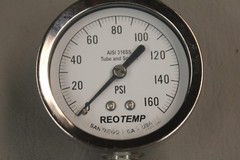 REOTEMP AISI 316SS PSI PRESSURE GAUGE 0-160