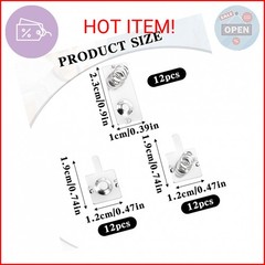 12 Pairs Battery Contacts AA Battery Springs Battery Negative to Positive Conver