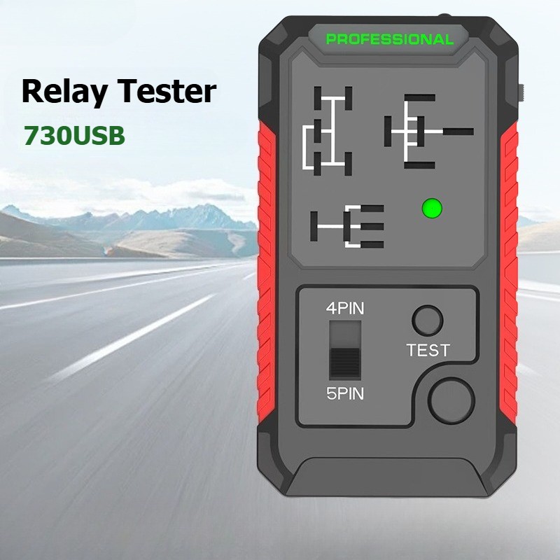 Car Relay Tester USB730 Safe Stable Portable for Automotive Repair
