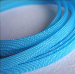 PET Nylon Expandable Braided Tube Sleeve Sheath Dense for Cable Wire Dia.40-50mm