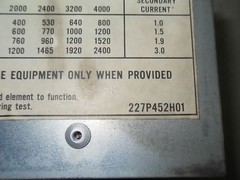 WESTINGHOUSE 227P452H01 AMPTECTOR I MODULE