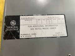 General Electric AC146NRH Bus Plug 600V 30A 3Ph 4W