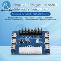 ATX Power Supply Breakout Board USB Charging Desktop Chassis Power Adapter Board