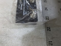 AccTec 415-1296 2-Band Signal Combiner VHF/UHF 75/76 Ohm Push-On