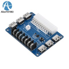 ATX Power Supply Breakout Board USB Charging Desktop Chassis Power Adapter Board