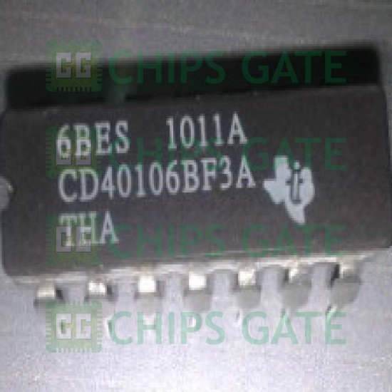 1PCS NEW CD40106BF3A TI 1023+ CDIP-14