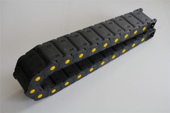 2X R55 25mm x 57mm Closed Can Open Cable Drag Chain Wire Carrier 1M US Shipping
