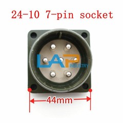 Aviation Plug MR-PWCNS2 For FANUC Servo Motor Plug 24-10S 7-hole Plug