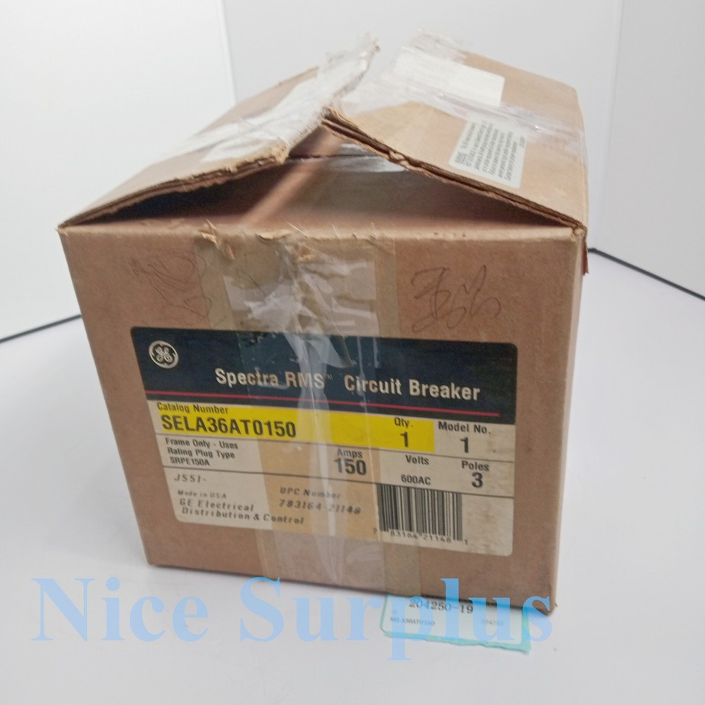 GE Circuit Breaker SELA36AT0150 # 204250-19