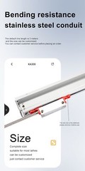 YH800-2P Metal LCD 7inch Digital Readout DRO Linear Glass Scales Encoder
