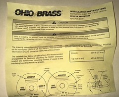 OHIO BRASS 2137098787 PDV-100 Optima, Distribution Arrester, 10kV duty cycle