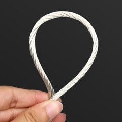 Copper/Tinned Round Braid Cable 1.5mm²-120mm² Bare Copper Braid Wire Ground Lead