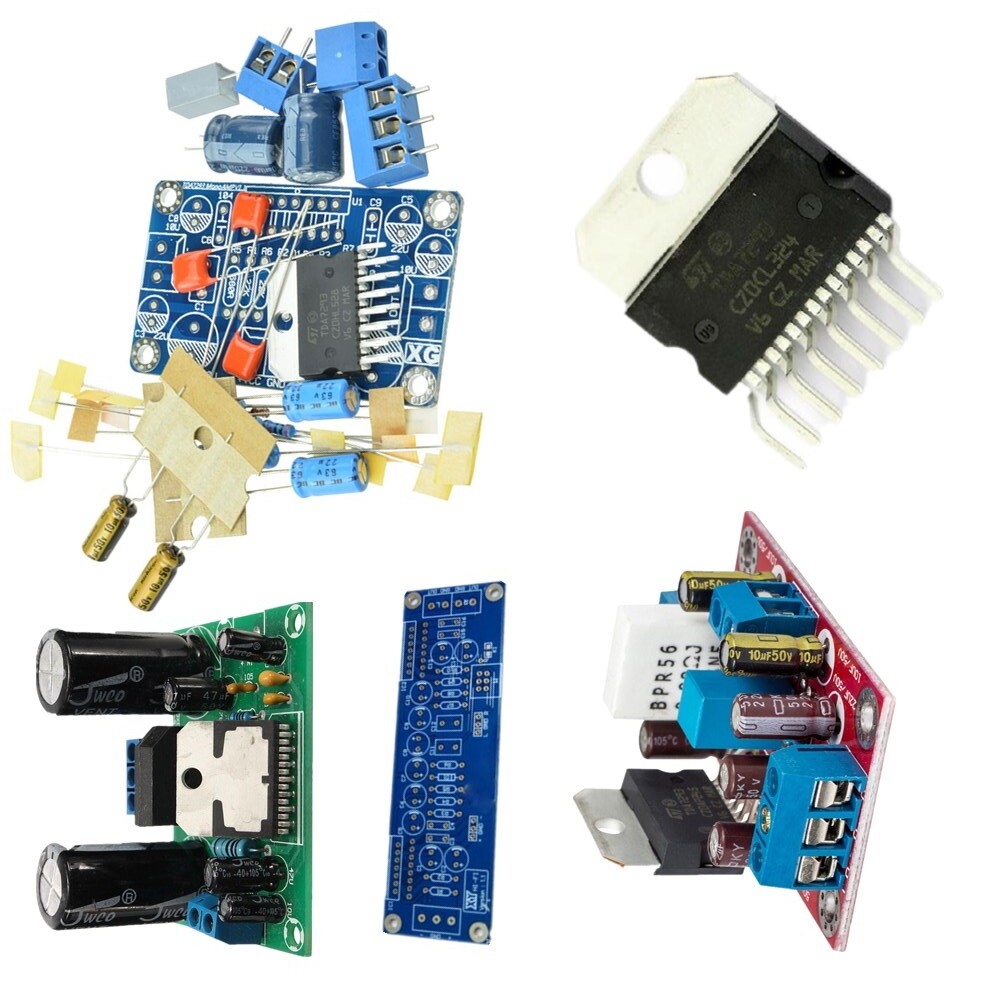 TDA7293 Stereo Amplifier PCB Board Soldered Kit 85W+85W DIY 100W 50Wx2 Board IC