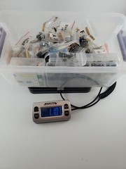 HUGE NEW 1200+ Capacitors, Resistors, etc. Electronic Components Lot