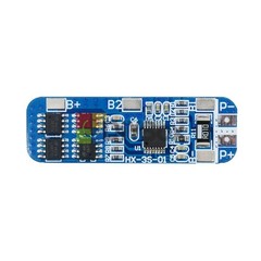 10Pcs 3S 10A BMS Charger Li Battery Protection Board Circuit Board 10.8V 12.6V