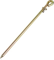 Portable Ground Rod Grounding Pin with Ground Wire Lug Great for Electric