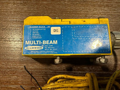 BANNER DX1-P-LM3 SCANNER BLOCK MULTI-BEAM 120 VAC 50/60 HZ RANGES TO 200 M