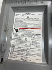 Siemens HNF361 30 Amp Non Fused Heavy Duty Safety Switch 600 VAC 250 VDC