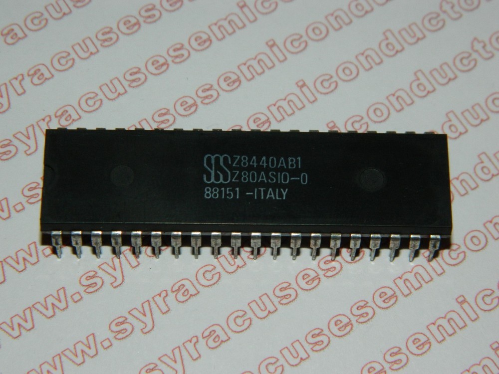 Z80A SI0/0 SGS Integrated Circuit dual marked Z8440AB1 / Z80A SIO/O / Z80ASIO