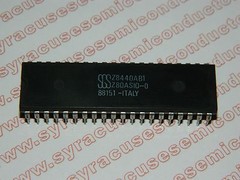 Z80A SI0/0 SGS Integrated Circuit dual marked Z8440AB1 / Z80A SIO/O / Z80ASIO