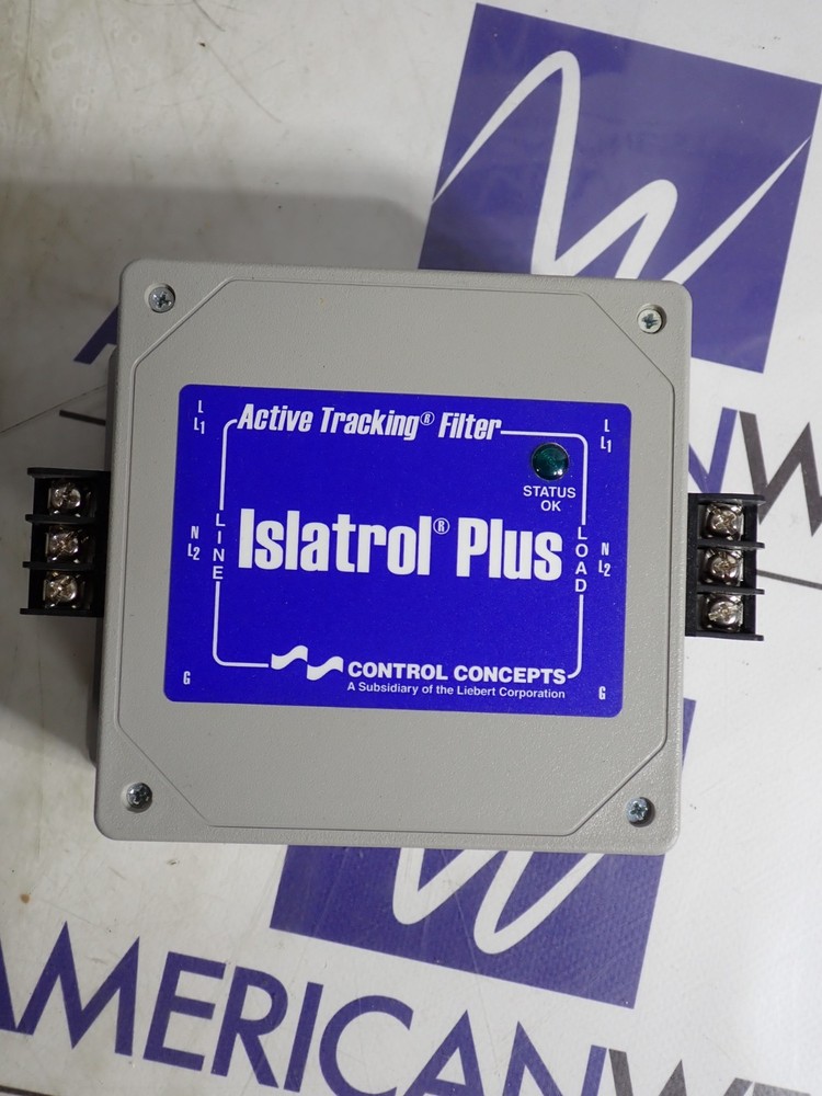 Control Concepts Islatrol Plus IC+107 Active Tracking Filter 120VAC 7.5A