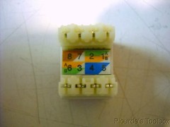 New Pass & Seymour Smooth Cat 5E Jack 8 POS/8 Wire Orange # S58-OR