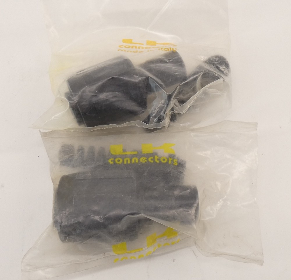 *Lot of 2* LK Connectors LKP13FV 13-Pin Female Cable Connector – NEW Surplus!