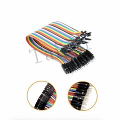 HOT 20cm 1X 40pcs Male to Female Dupont Wire Jumper Cable for Arduino Breadboard