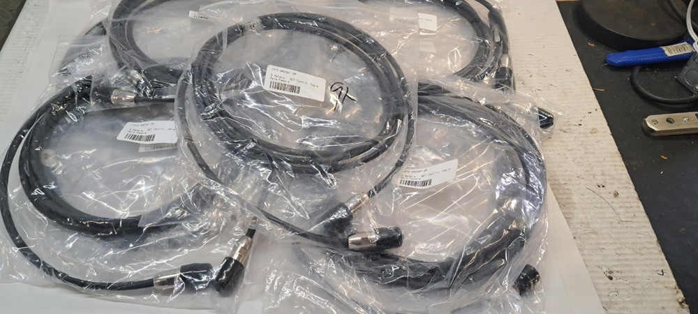 lot of 9 CAXT CXTD-WM23WF-3M, 3 Meter RET Control Cable