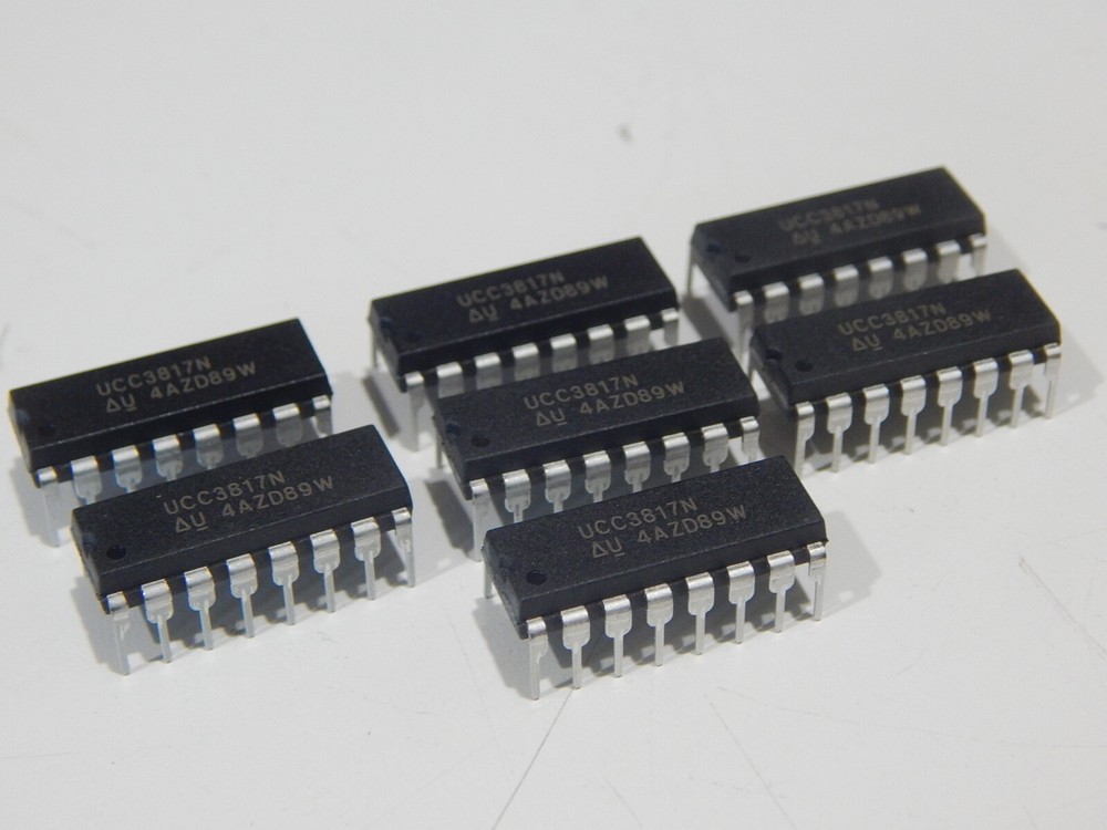 UCC3817N Power Factor Correction Preregulator 16 Pin DIP – LOT OF 7 IC’S